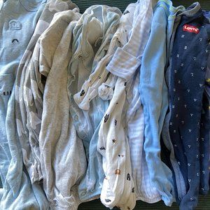 Baby Boy 0-3 Months Clothes Lot